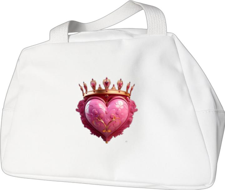 Produktbild Bügelbilder Schul & Freizeitsrucksack-Set Herz mit Krone (15 l)