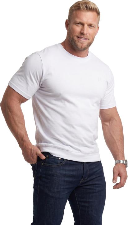 Produktbild Men+ T-Shirt, Bauchfit, Basic, Halbarm, bis 10 XL (3XL)