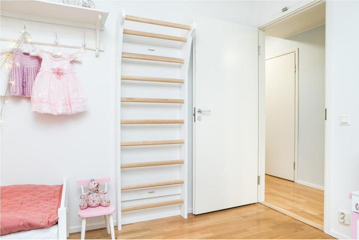 Actual product image Fitwood Sprossenwand TAIMI MINI, weiss - Birke