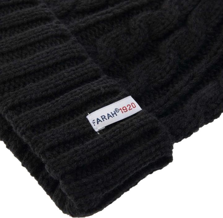 Actual product image Farah Mens Rirola Knitted Beanie