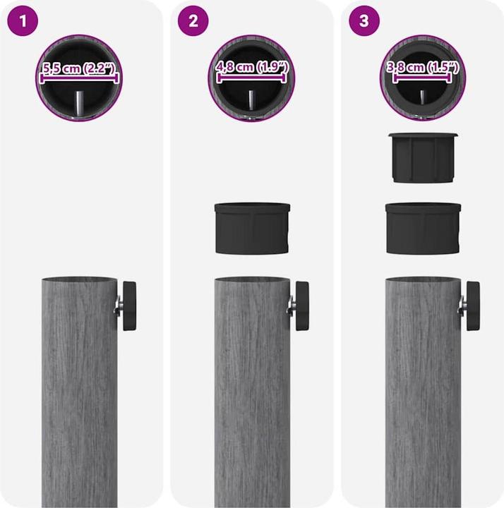 Produktbild vidaXL Sonnenschirmständer