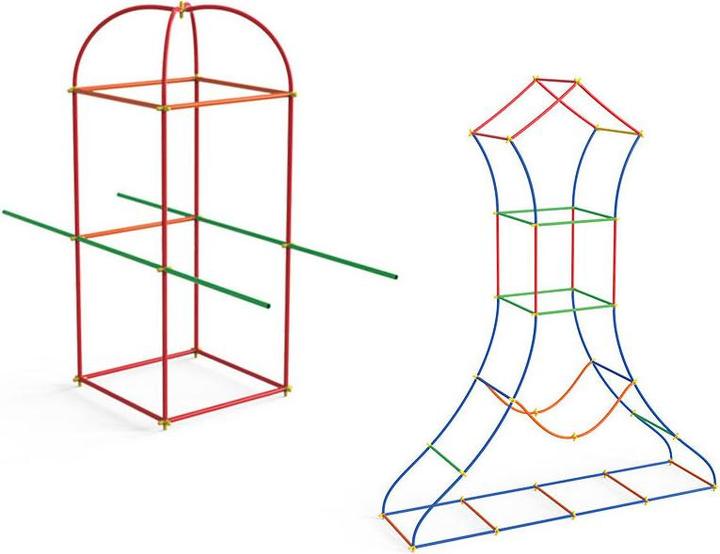 Productafbeelding Bouwrietjes in een zakje, 100 stuks. (100x)
