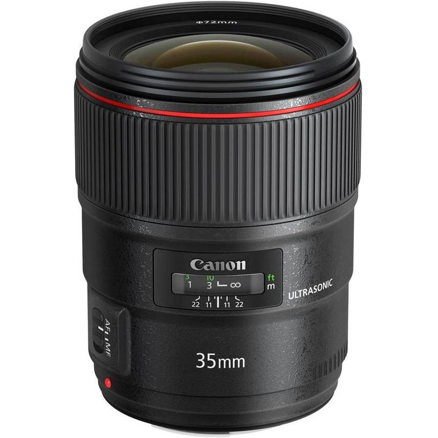 Canon EF 35mm f/1.4L II USM (Canon EF, Vollformat), Objektiv, Schwarz