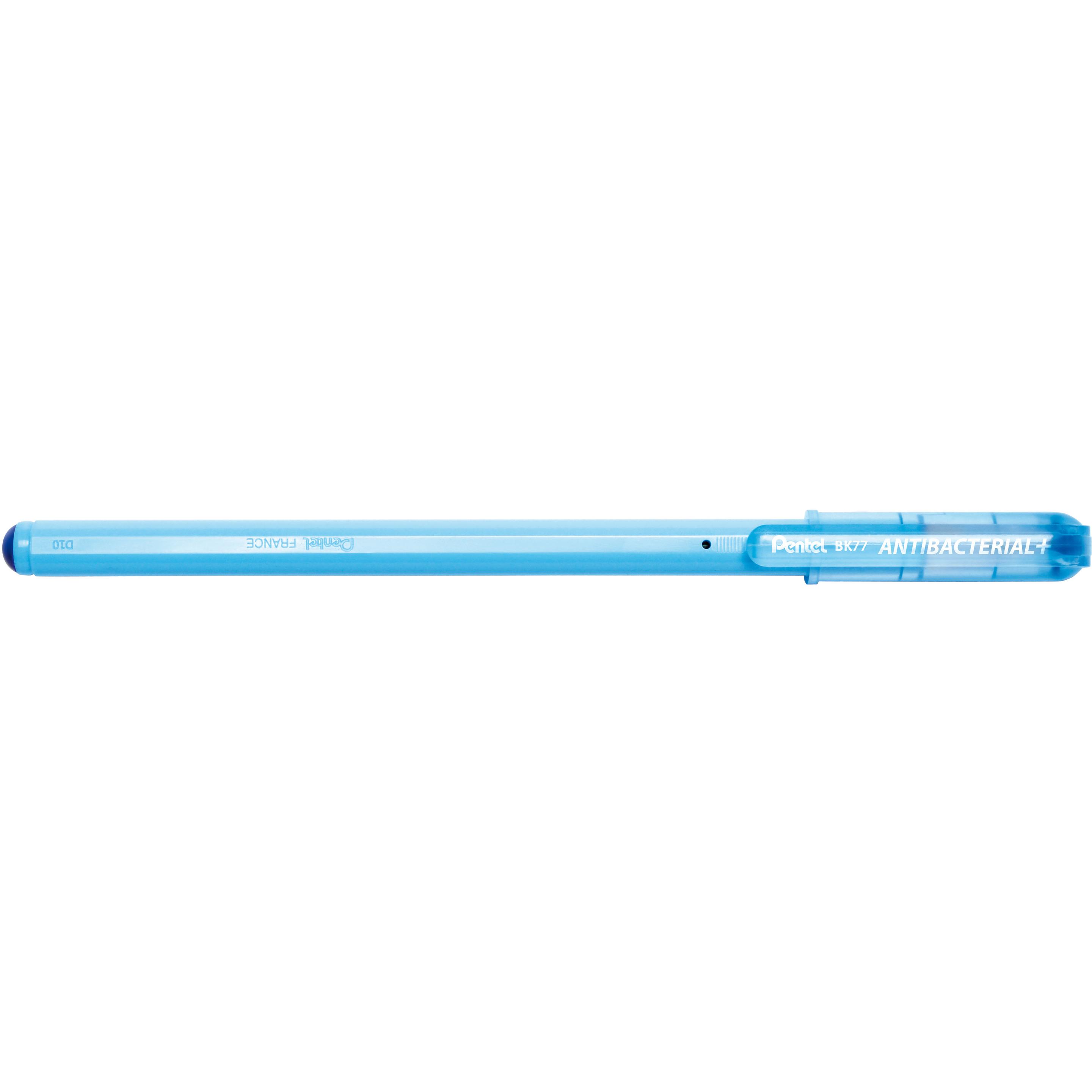 Pentel, Schreibstifte, Kugelschreiber Antibacterial+ (Blau, 12 x)