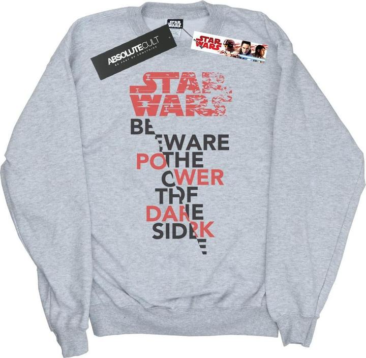 Actual product image Star Wars Boys The Last Jedi Power Of The Dark Side Sweatshirt (152, 158)