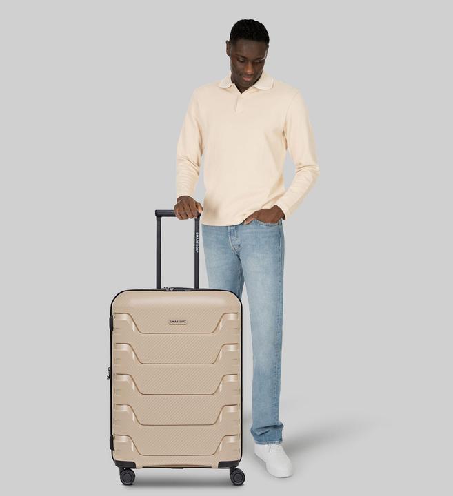 Actual product image Smartbox Edition 01 4 Rollen Trolley 66 cm mit Dehnfalte (75 l)