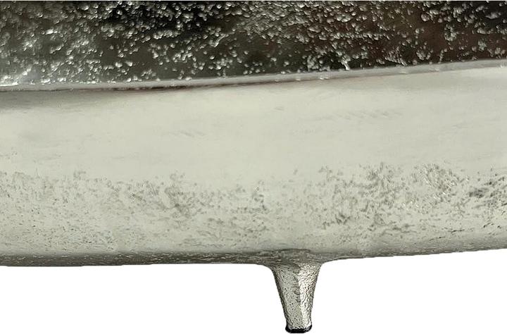 Produktbild FineBuy Dekoschale FB77671 Aluminium Silber 80 cm