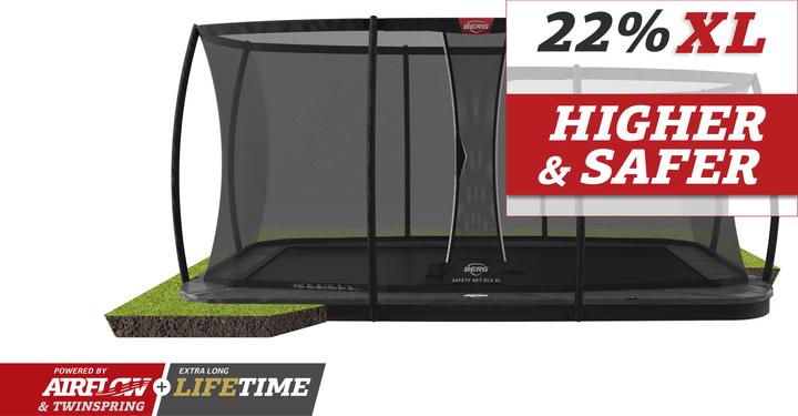 Produktbild BERG trampoline Ultim Elite Flatground 500 + Safety Net DLX XL (500 cm)