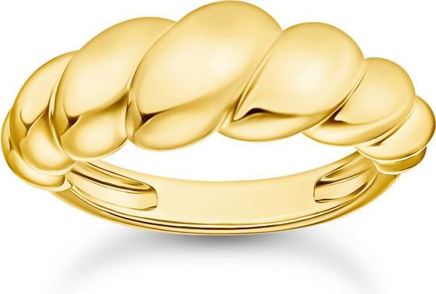 Produktbild Thomas Sabo Ring organische Formen vergoldet (52, 925 Silber)