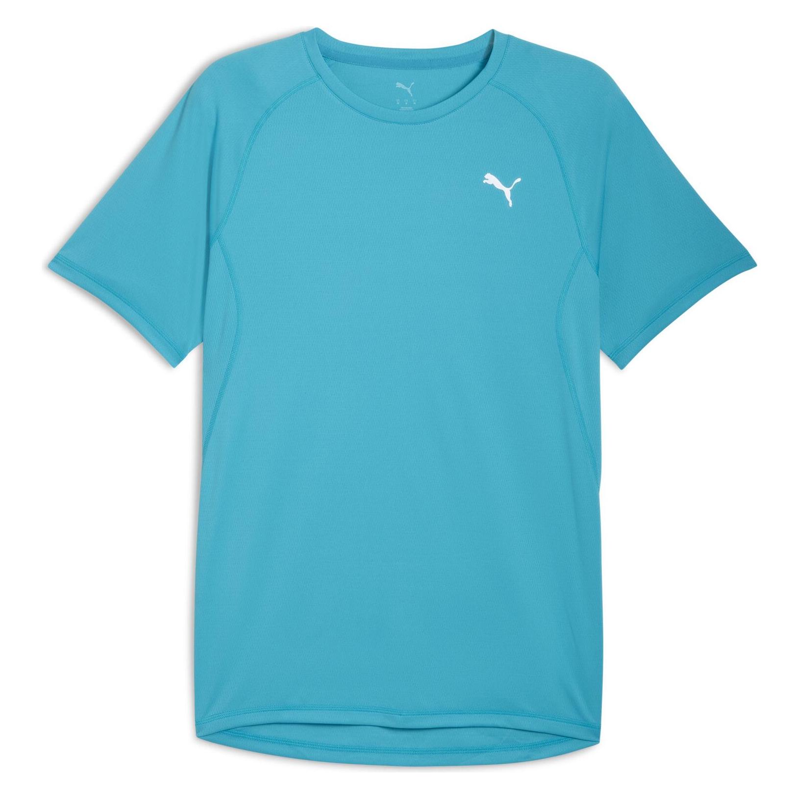 Puma, Herren, Sportshirt, M Run Velocity Tee (Poly) (M), Blau, M