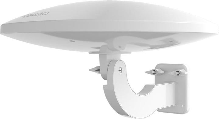 Produktbild Irradio IR-Digital OMNI 1 Antenne DVB-T2 omnidirektional für den Aussenbereich, verstärkt, Farbe Weiss (DVB-T / -T2)