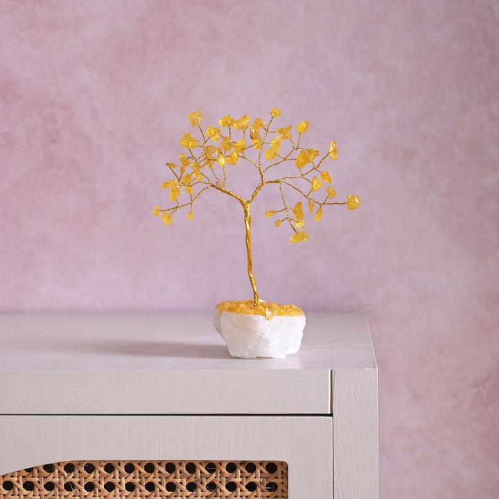 Actual product image Serenity Gemstone Tree - Citrine