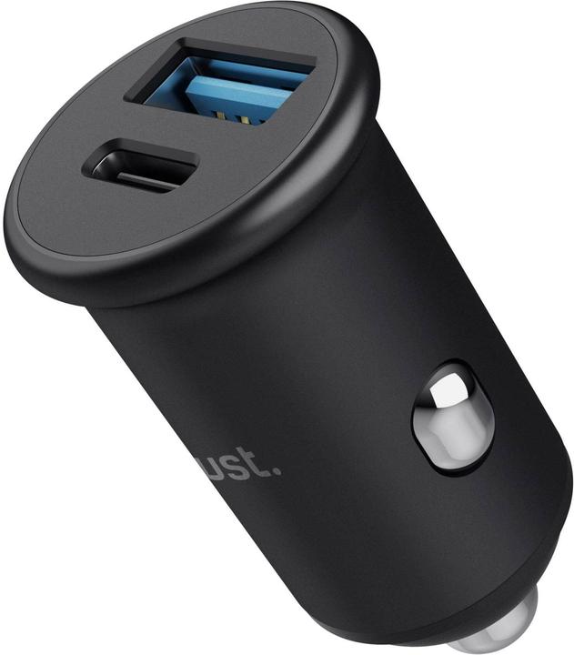 Produktbild Trust USB-C Pdusb-A Qc3 Car Charger