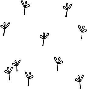 Image du produit Artoz Tampon fleurs allover Tampon en bois