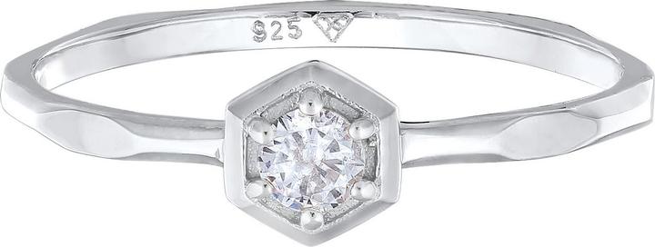 Immagine prodotto Elli Anello di cristallo, Anello di fidanzamento (58, 925 Argento)