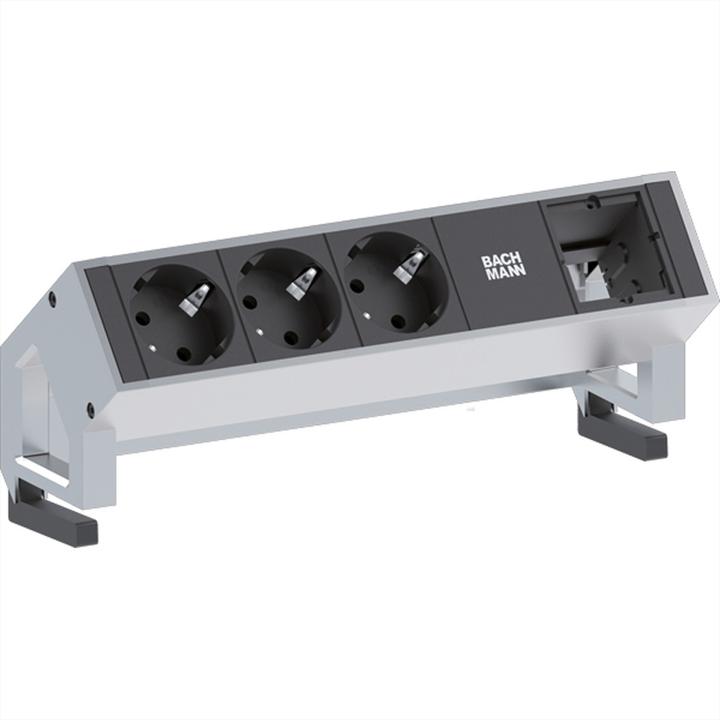 Productafbeelding Bachmann DESK2 - 3xSchuko & 1xLeeg (3 x, CEE 7/3, 0.20 m)