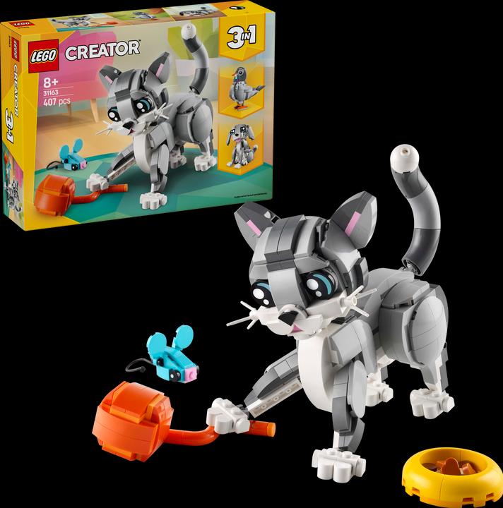 Produktbild LEGO Graue Katze (31163, LEGO Creator Expert)