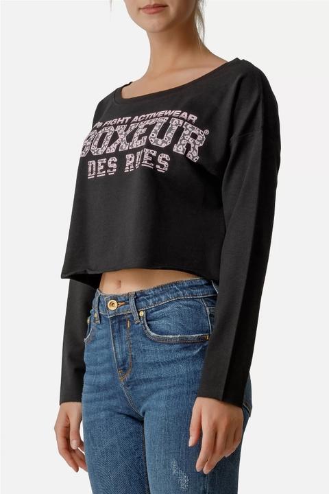 Produktbild Boxeur des Rues Loose Fit Cropped Sweatshirt (S)