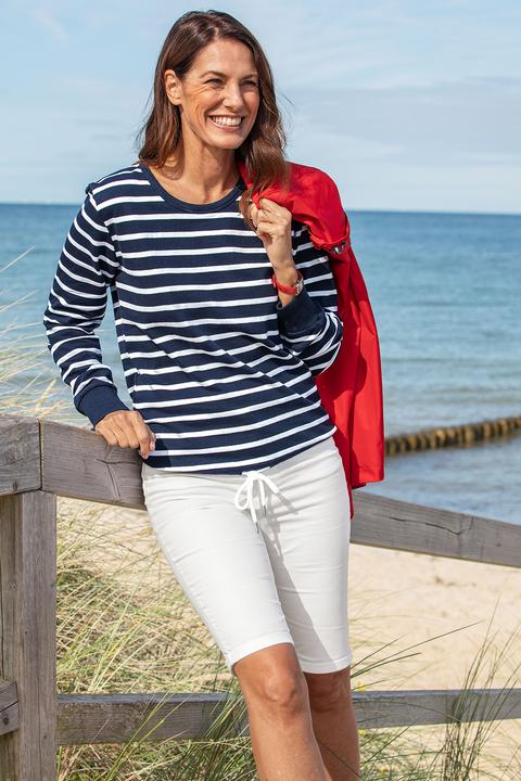 Produktbild NoName Damen Streifen-Sweatshirt (L)