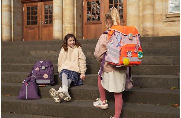 Produktbild Lässig Schulthek-Set Unique 7-teilig, Neon Orange (19 l)