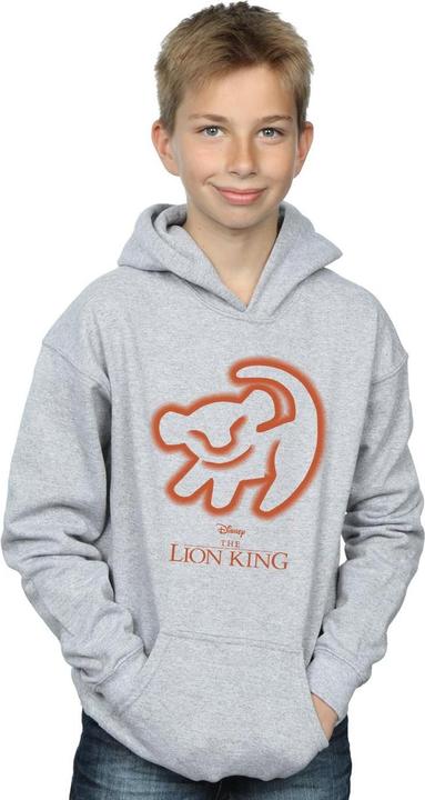 Actual product image Disney Boys The Lion King Cave Drawing Hoodie (152, 158)