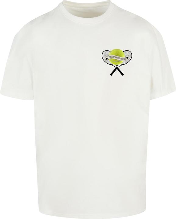 Merchcode Tennis Tournament Heavy Oversized Tee - 112767 (L)
