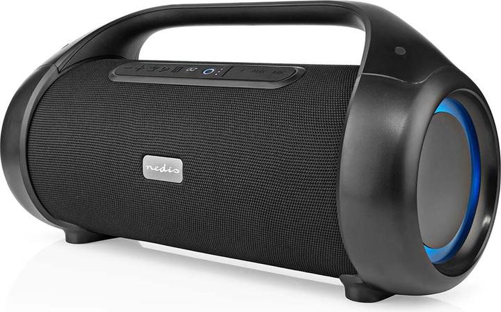 Produktbild Nedis Party Boombox 120W, 9,5h Akku/Bluetooth/ TWS/ RGB (9.50 h, Batteriebetrieb)
