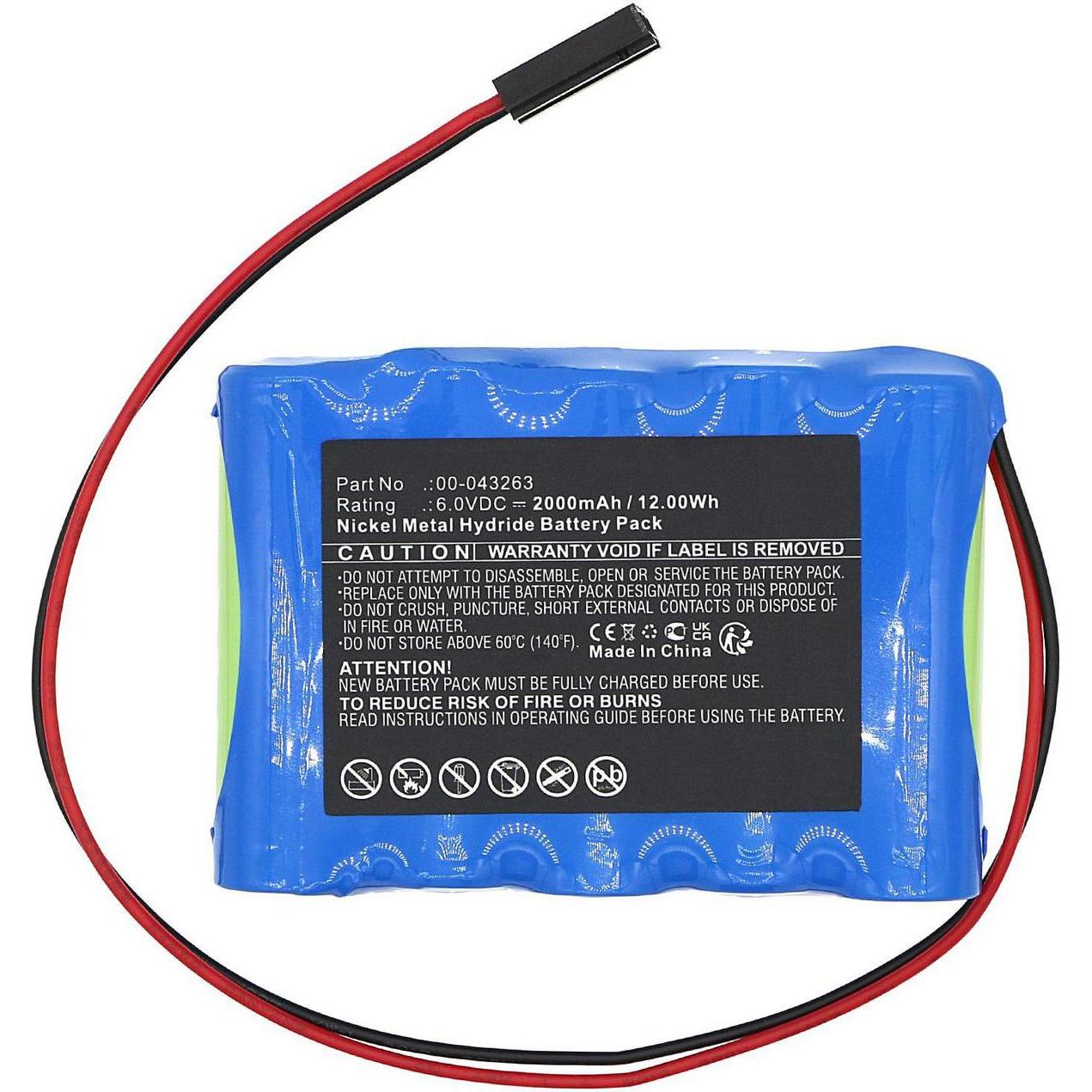 CoreParts Battery 6.0V 2000mAh 12.00Wh, Beamerlampe