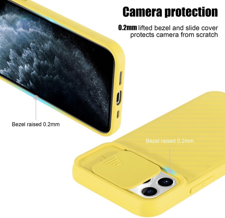 Actual product image Cadorabo TPU cover with camera protection (Apple iPhone 11 Pro Max)