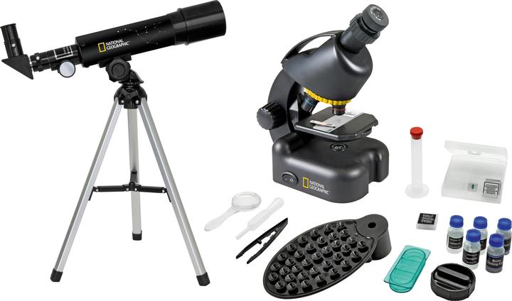 Bresser Teleskop und Mikroskop Set