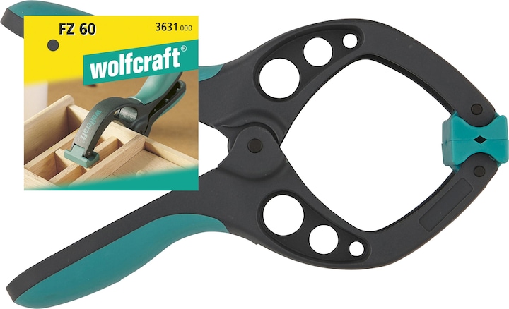 Immagine prodotto wolfcraft Morsetto a molla FZ 60 (60 mm)