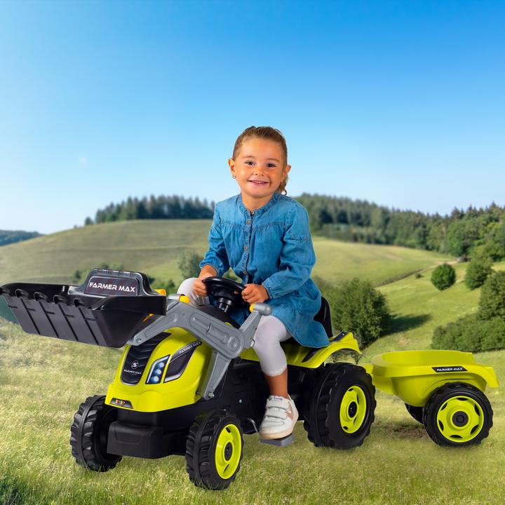 Produktbild Smoby Farmer Max + Trailer
