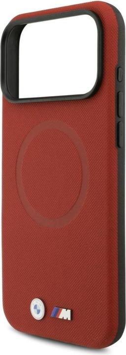 Actual product image BMW M FW Metal Logo MagSafe Case for iPhone 17 Pro Max Red (Apple iPhone 17 Pro Max)