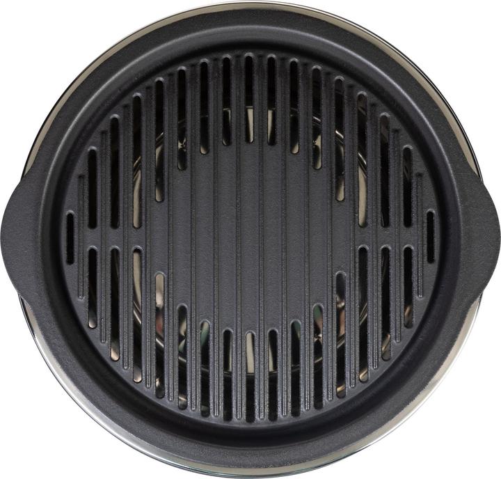 Produktbild FTM Holzkohle-Tischgrill Rotondo, Schwarz (29 cm)