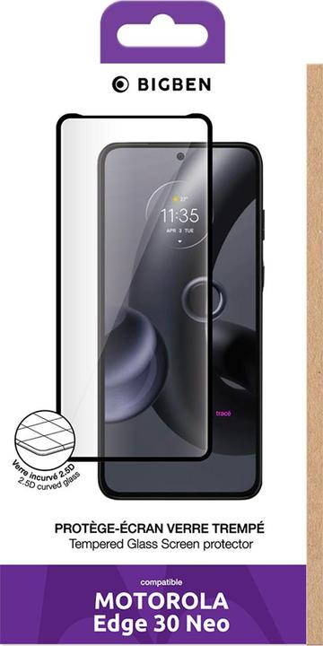Produktbild Bigben Glas Schutzfolie, Bildschirmschutz (1 Stück, Motorola Edge 30 Neo)