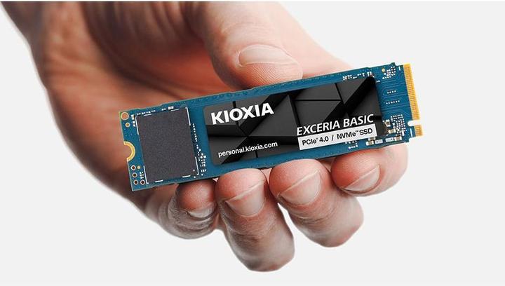 Actual product image Kioxia EXCERIA BASIC NVMe 1TB M.2 2280 PCIe 4.0 LSF10Z001T8 (1000 GB, M.2, M.2 2280)