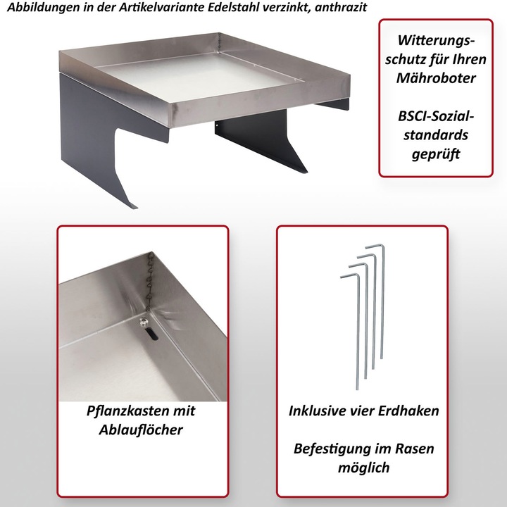 Produktbild MCW G60 (Mähroboter, Mähroboter Garage)