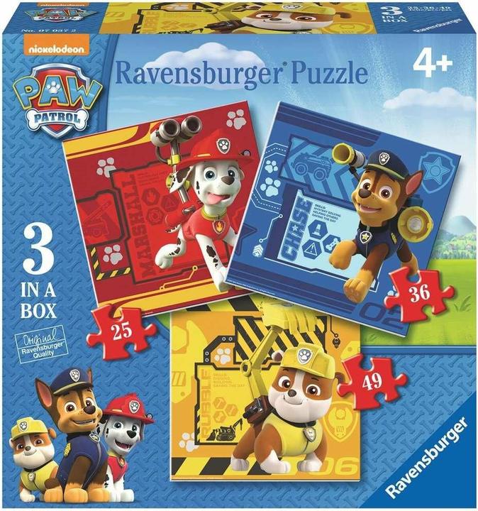 Produktbild Ravensburger Paw Patrol Jigsaw puzzle 25 pc(s) Cartoons (25 Teile)