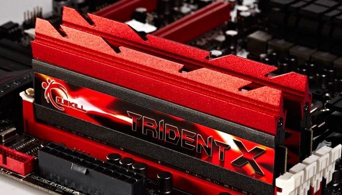 Actual product image G.Skill TridentX (4 x 8GB, 2400 MHz, DDR3-RAM, DIMM)