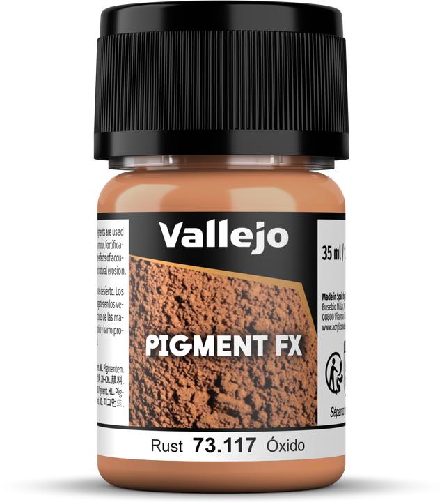 Rust, Rust, Rust colour