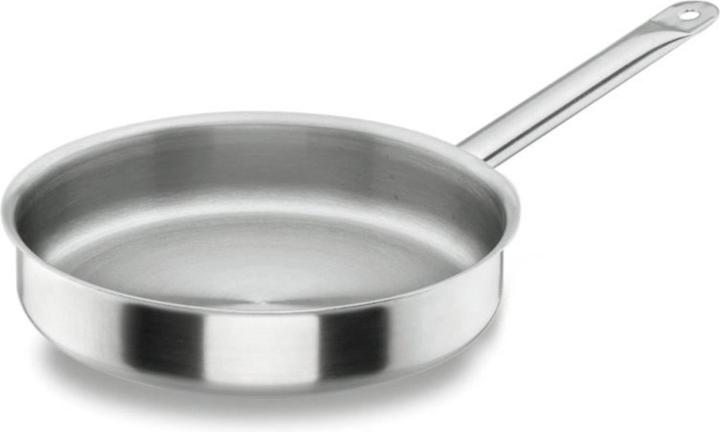 Lacor Casseruola Chef Classic bassa 32cm H8.5cm 4.7lt (32 cm, Casseruola con manico, Acciaio inossidabile)