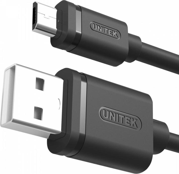 Actual product image Unitek USB A – Micro USB B (2 m, USB 2.0)