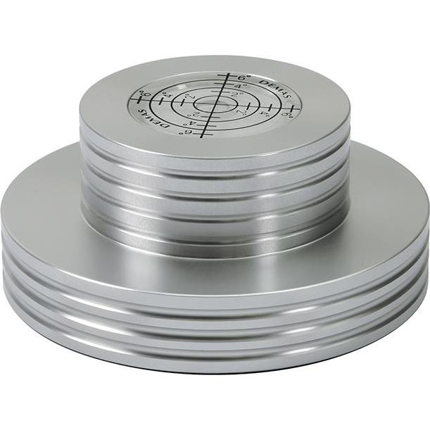 Dynavox PST300 stabilizzatore per giradischi nero con livella a bolla d'aria, Accessori per giradischi, Nero