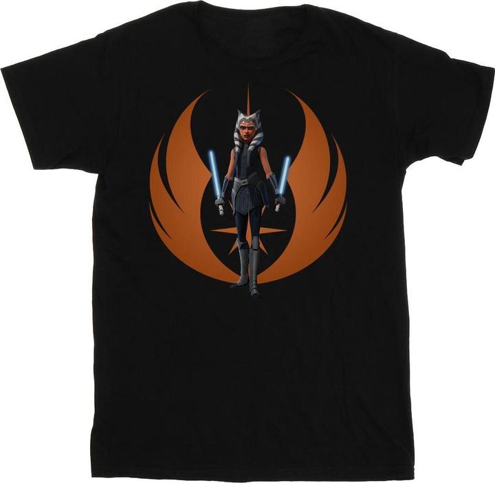Immagine prodotto Star Wars Clone Wars Ahsoka Rebel Pose Maglietta Uomo (4XL)