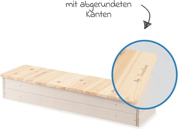 Image du produit Pinolino Sandkasten „Hedda”, beige/natur