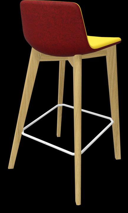 Immagine prodotto Narbutas Sgabello da bar Twist & Sit