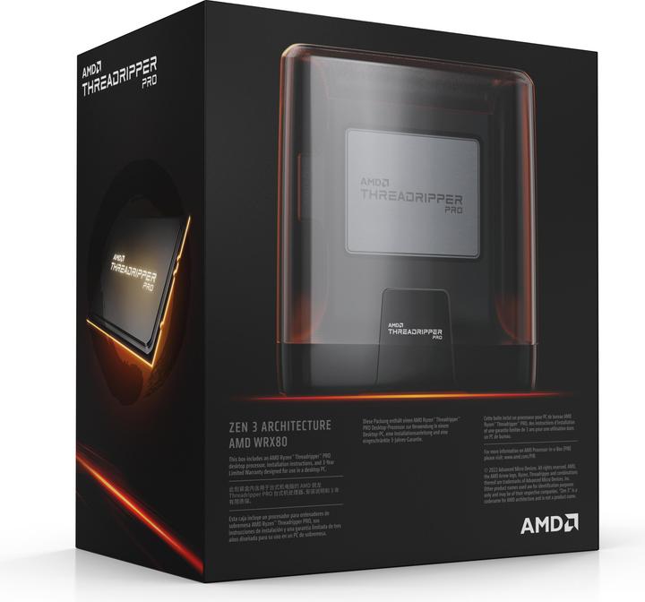 Image du produit AMD Ryzen Threadripper 5975WX 280W SP3 WOF (sWRX8, 3.60 GHz, 32 -Core)