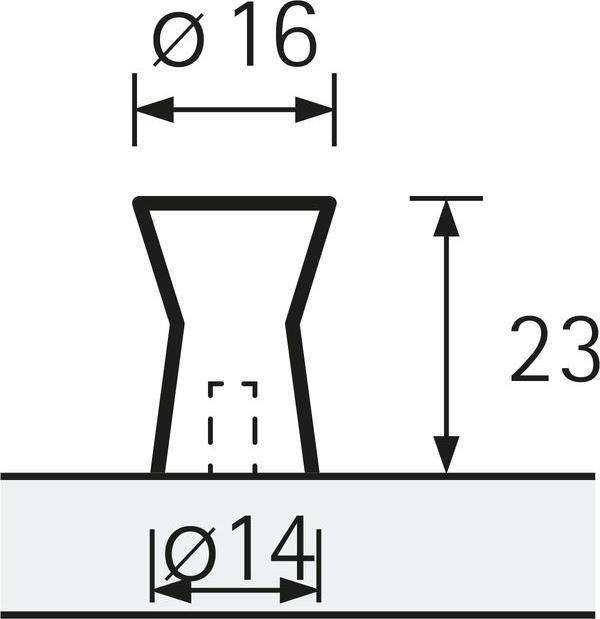 Produktbild Hettich Möbelknöpfe ProDecor Sion
