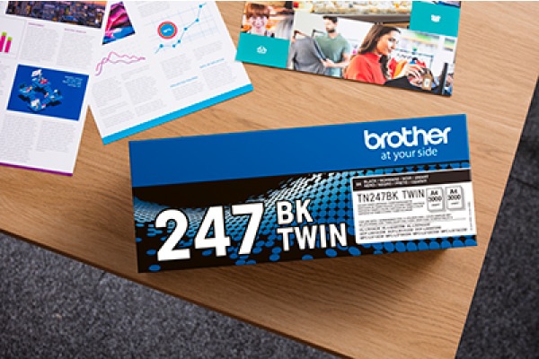 Produktbild Brother TN-247BKTWIN (BK)