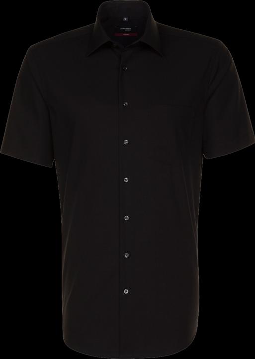 Immagine prodotto Seidensticker Camicia 1/2 Regular Kent non stirata nera (L)